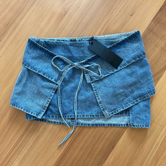 Lioness True Romance Denim Mini Skirt - Picture 7 of 8